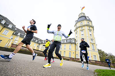 Läufer beim Schlossparklauf