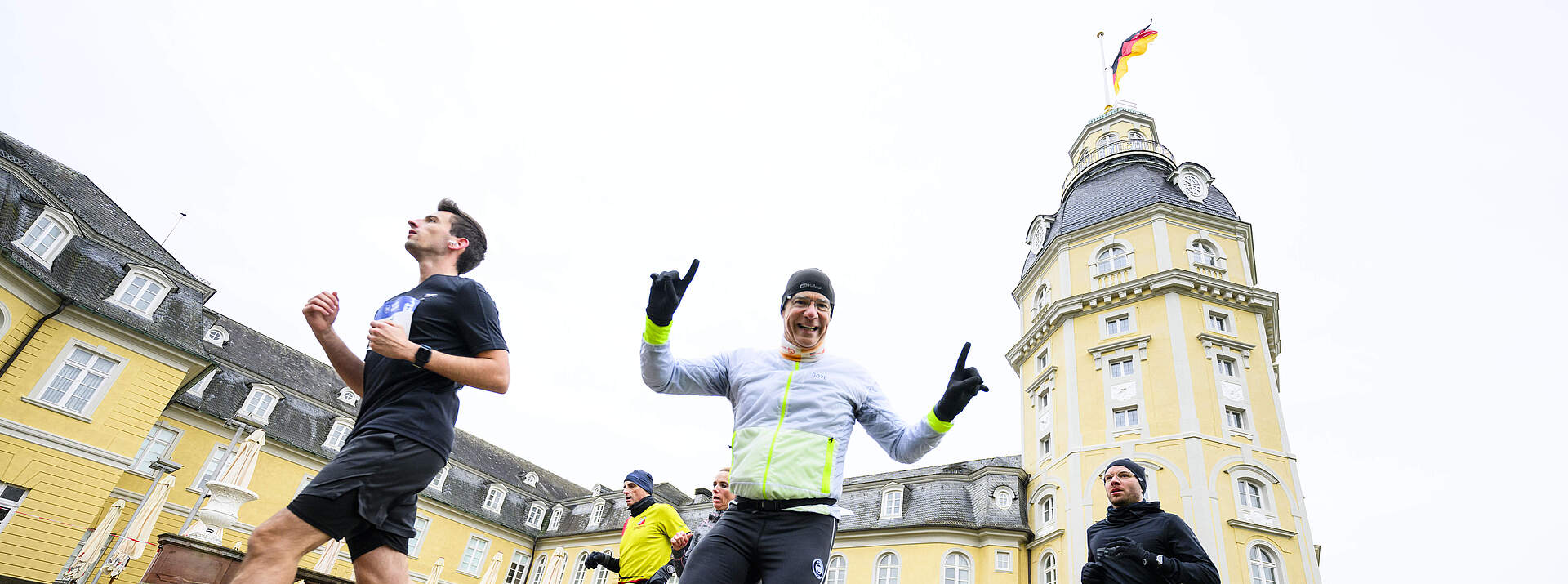 Läufer beim Schlossparklauf
